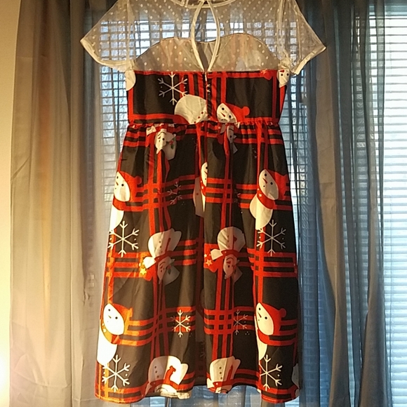 Snowman dress NWOT - Picture 5 of 5